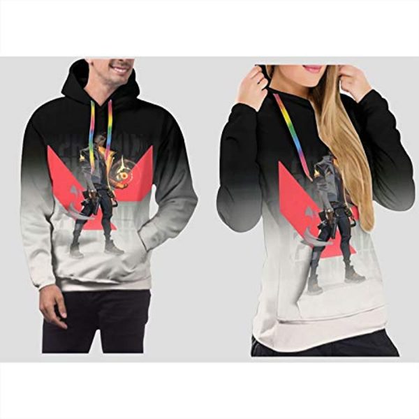 Game Valorant Hoodies - Phoenix 3D Unisex Hooded Pullover Sweatshirt