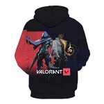 Game Valorant Hoodies - Phoenix Omen 3D Unisex Hooded Pullover Sweatshirt