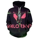 Game Valorant Hoodies - Viper 3D Unisex Hooded Pullover Sweatshirt