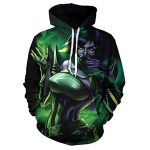 Game Valorant Hoodies - Viper 3D Unisex Hooded Pullover Sweatshirt