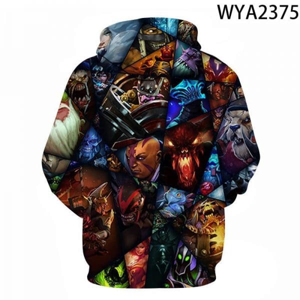 Games Dota 2 3D Printed Hoodies - Fashion Sweatshirts Hooded Pullover