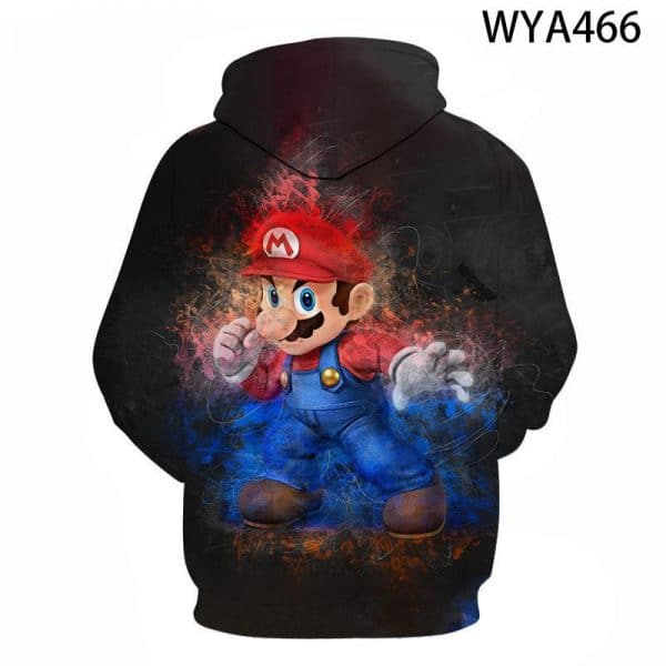Games Super Mario 3D Hoodies - Super Smash Bros Sweatshirts