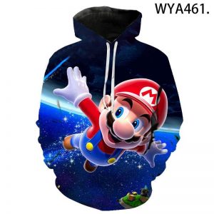 Games Super Mario 3D Hoodies - Super Smash Bros Sweatshirts