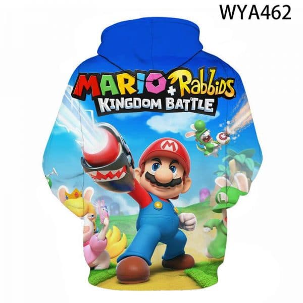 Games Super Mario 3D Hoodies - Super Smash Bros Sweatshirts