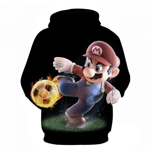 Games Super Mario Hoodies - Super Smash Bros 3D Hoodie Outerwear
