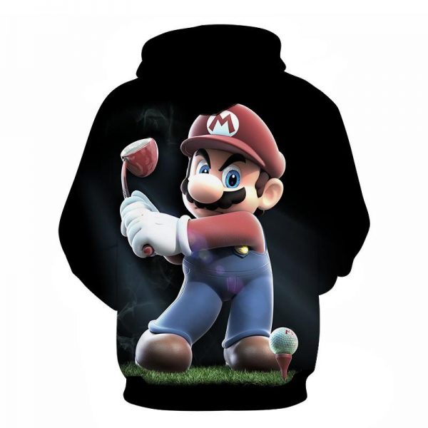 Games Super Mario Hoodies - Super Smash Bros 3D Hoodie Outerwear
