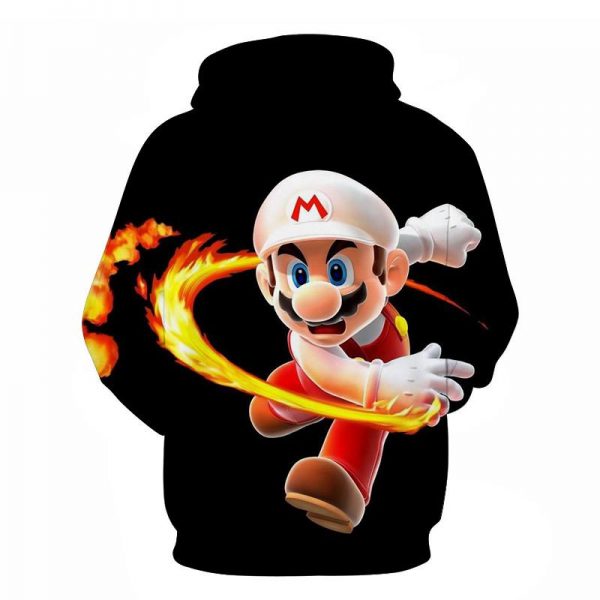 Games Super Mario Hoodies - Super Smash Bros 3D Hoodie Outerwear
