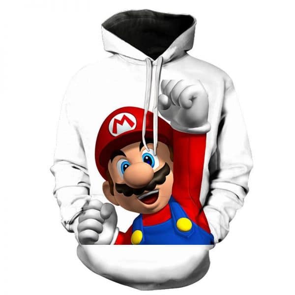 Games Super Mario Hoodies - Super Smash Bros 3D Hoodie Outerwear