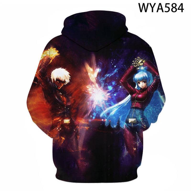 Games The King Of Fighters 3D Printed Hoodies Sweatshirts Pullover
