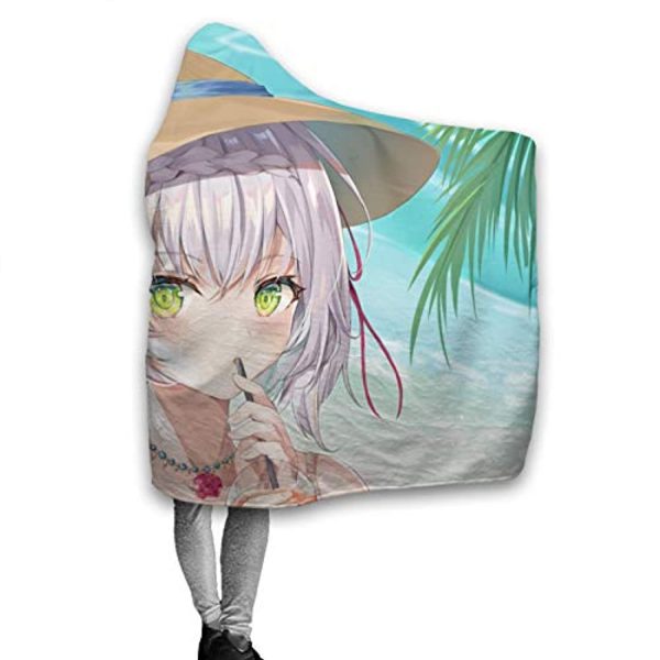 Genshin ImPact Hooded Blanket - Cozy Thick Hooded Blanket