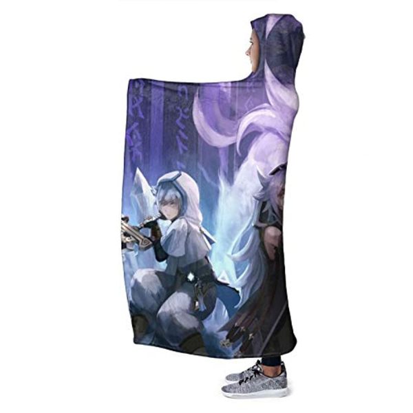 Genshin ImPact Hooded Blanket - Cozy Thick Hooded Blanket