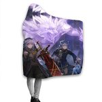 Genshin ImPact Hooded Blanket - Cozy Thick Hooded Blanket