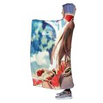 Genshin ImPact Hooded Blanket - Cozy Thick Hooded Blanket