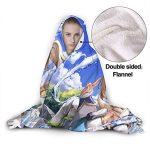 Genshin ImPact Hooded Blanket - Cozy Thick Hooded Blanket