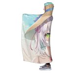 Genshin ImPact Hooded Blanket - Cozy Thick Hooded Blanket