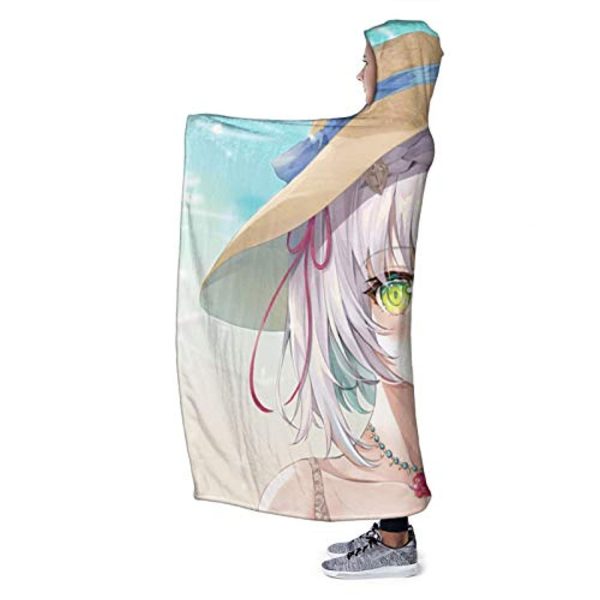 Genshin ImPact Hooded Blanket - Cozy Thick Hooded Blanket