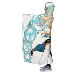 Genshin ImPact Hooded Blanket - Jean Cozy Thick Hooded Blanket