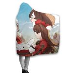 Genshin ImPact Hooded Blanket - Klee Cozy Thick Hooded Blanket