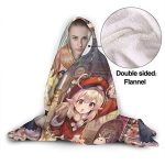 Genshin ImPact Hooded Blanket - Klee Cozy Thick Hooded Blanket