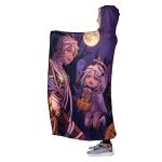 Genshin ImPact Hooded Blanket - Lisa Kaeya Jean Amber Cozy Thick Hooded Blanket