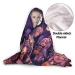 Genshin ImPact Hooded Blanket - Lisa Kaeya Jean Amber Cozy Thick Hooded Blanket