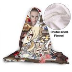 Genshin ImPact Hooded Blanket - Lisa Kaeya Jean Amber Cozy Thick Hooded Blanket