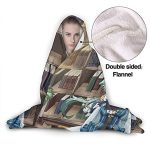 Genshin ImPact Hooded Blanket - Sucrose Cozy Thick Hooded Blanket