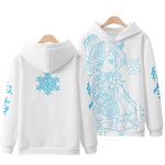 Genshin Impact Hoodies - 3D Hooded Pullover Long Sleeve Casual Streetwear