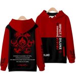Genshin Impact Hoodies - 3D Hooded Pullover Long Sleeve Casual Streetwear