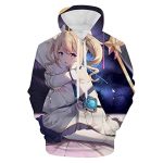 Genshin Impact Hoodies - Barbara 3D Game Pullover Hooded Sweatshirt