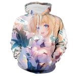 Genshin Impact Hoodies - Barbara 3D Game Pullover Hooded Sweatshirt