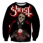 Ghost Band Long Sleeves 3D Printed Hoodies