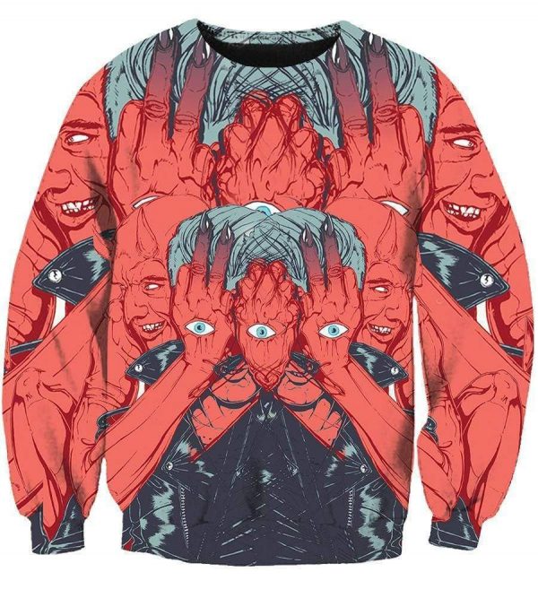 Ghost Band Pullovers - Fashion 3D Printed Long Sleeves Hoodies Sweatshirt