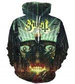 Ghost Hoodies - Pullover Black Hoodie