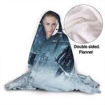 Ghost of Tsushima Hooded Blanket - Wearable Hooded Flannel Fleece Blanket