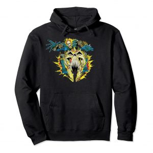 Ghost Rider Action Shot Pullover Hoodie