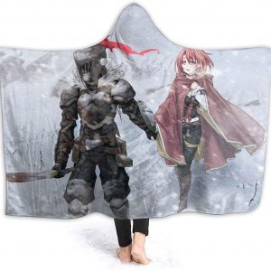 Goblin Slayer Fleece Flannel Blanket - Anime Hooded Blanket