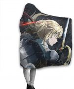 Goblin Slayer Warm Hooded Blanket - Throw Fleece Flannel Blanket