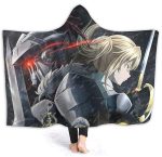 Goblin Slayer Warm Hooded Blanket - Throw Fleece Flannel Blanket