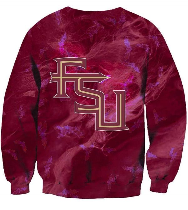 God Florida State Seminoles Hoodies - Pullover Red Hoodie