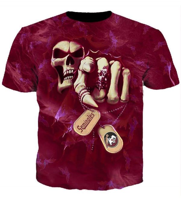 God Florida State Seminoles Hoodies - Pullover Red Hoodie