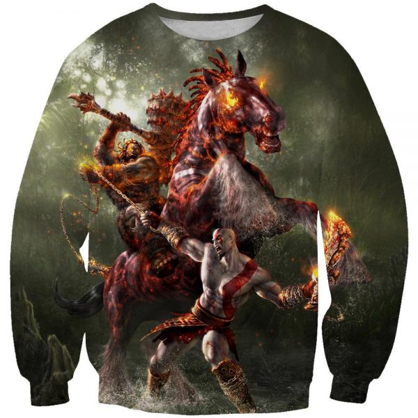 God of War Boss Battle Hoodies - God of War Hoodie