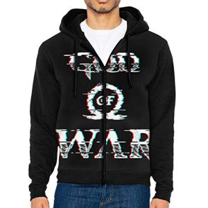 God of War Hoodie - 3D Print Hooded Zip Up Sweatshirt