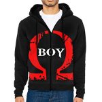 God of War Hoodie - 3D Print Hooded Zip Up Sweatshirt