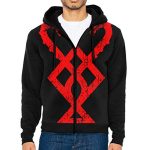 God of War Hoodie - 3D Print Hooded Zip Up Sweatshirt