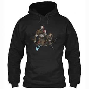 God of War Hoodie - Casual Black Hooded Sweatshirt