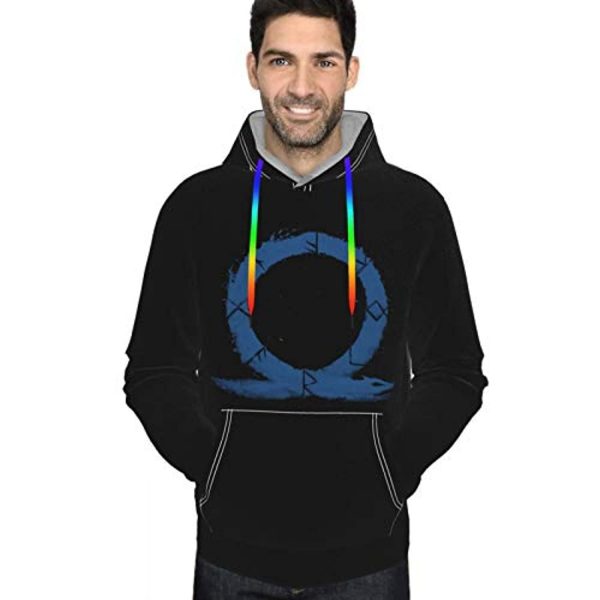 God of War Hoodie - Casual Black Hooded Sweatshirt