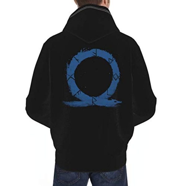 God of War Hoodie - Casual Black Hooded Sweatshirt