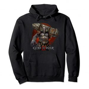 God of War Hoodie - Casual God of War Black Hooded Sweatshirt