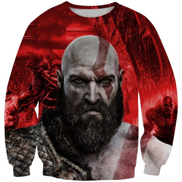 God Of War Hoodies - Pullover Kratos Hoodie
